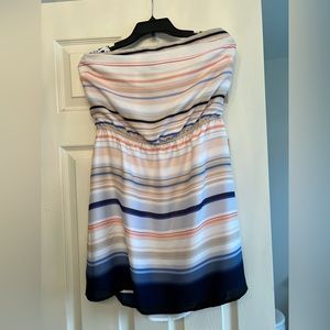 WHBM Mini Strapless Dress